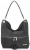 Bőr táska shopper bag Vittoria Gotti szürke V3821